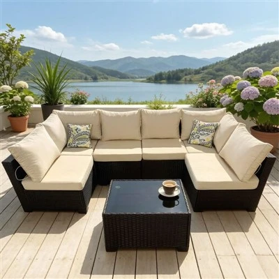 Chaises de jardin en fer pourri